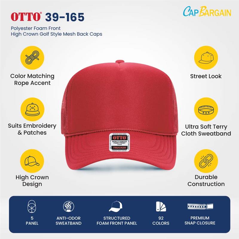Shop OTTO Cap 39-165 Trucker Hats Wholesale