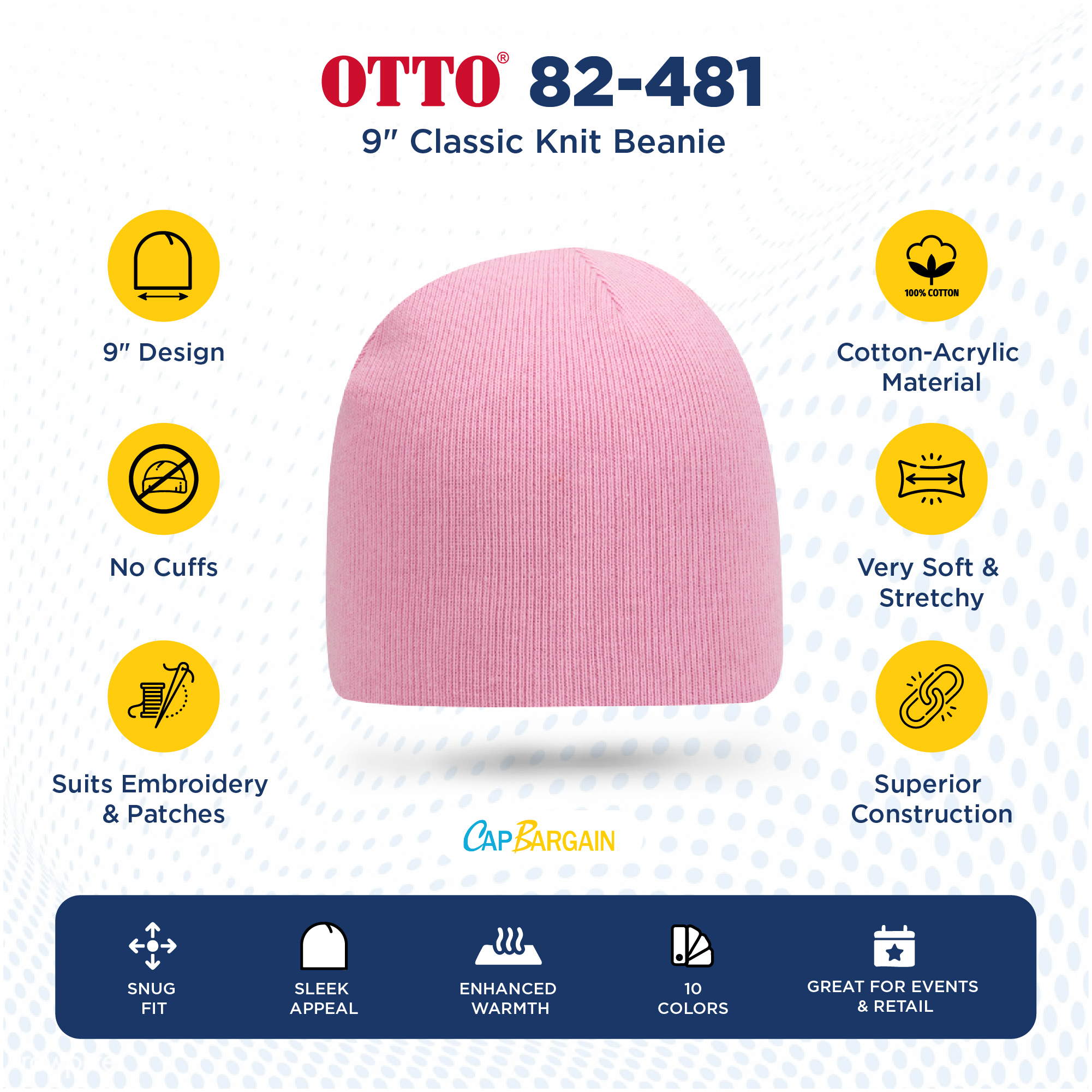 Buy Bulk OTTO CAP 82-481 | Wholesale OTTO CAP 82-481 Beanies