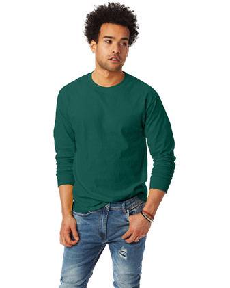 Hanes Authentic Long Sleeve T-Shirt 5586