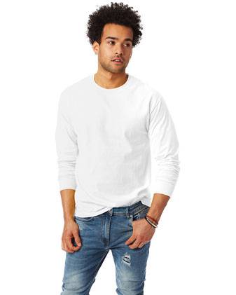Hanes Authentic Long Sleeve T-Shirt 5586