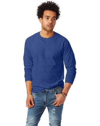 Hanes Authentic Long Sleeve T-Shirt 5586