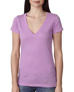Women’s Triblend Deep V-Neck T-Shirt
