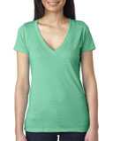 Women’s Triblend Deep V-Neck T-Shirt
