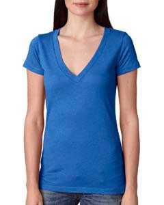 Women’s Triblend Deep V-Neck T-Shirt