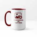Inner Handle Combo Mug 15 oz