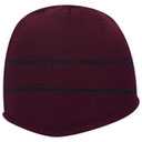 100-630 Acrylic Knit Beanie with Stripes