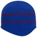 100-630 Acrylic Knit Beanie with Stripes