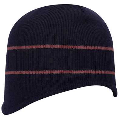 100-630 Acrylic Knit Beanie with Stripes 100-630 Acrylic Knit Beanie with Stripes
