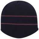 100-630 Acrylic Knit Beanie with Stripes