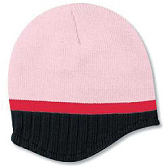 100-632 Acrylic Knit Beanie with Trim and Fleece Lining 100-632 Acrylic Knit Beanie with Trim and Fleece Lining