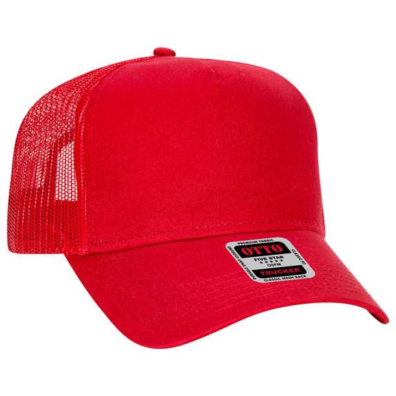 102-664 Cotton Twill Five Panel Low Profile Pro Style Mesh Back Caps 102-664 Cotton Twill Five Panel Low Profile Pro Style Mesh Back Caps