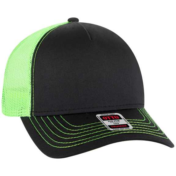 102-664 Cotton Twill Five Panel Low Profile Pro Style Mesh Back Caps 102-664 Cotton Twill Five Panel Low Profile Pro Style Mesh Back Caps