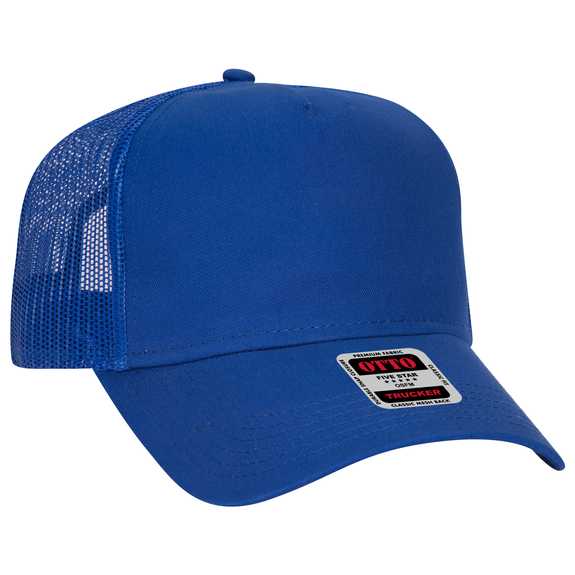 102-664 Cotton Twill Five Panel Low Profile Pro Style Mesh Back Caps 102-664 Cotton Twill Five Panel Low Profile Pro Style Mesh Back Caps