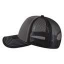 102-664 Cotton Twill Five Panel Low Profile Pro Style Mesh Back Caps