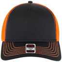 102-664 Cotton Twill Five Panel Low Profile Pro Style Mesh Back Caps