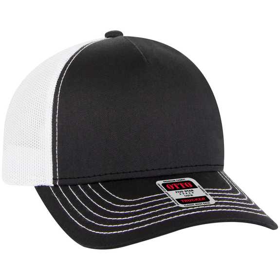 102-664 Cotton Twill Five Panel Low Profile Pro Style Mesh Back Caps 102-664 Cotton Twill Five Panel Low Profile Pro Style Mesh Back Caps
