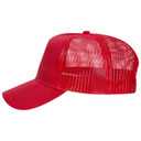 102-664 Cotton Twill Five Panel Low Profile Pro Style Mesh Back Caps