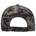 103-713 OTTO CAP Camouflage 6 Panel Low Profile Baseball Cap
