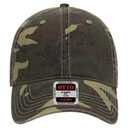 103-713 OTTO CAP Camouflage 6 Panel Low Profile Baseball Cap