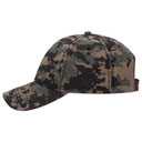 103-713 OTTO CAP Camouflage 6 Panel Low Profile Baseball Cap