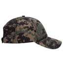 103-713 OTTO CAP Camouflage 6 Panel Low Profile Baseball Cap