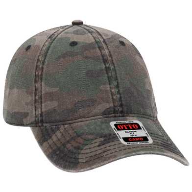 103-713 OTTO CAP Camouflage 6 Panel Low Profile Baseball Cap 103-713 OTTO CAP Camouflage 6 Panel Low Profile Baseball Cap