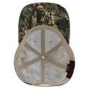 105-1247 Cotton Twill Low Profile Camo Cap with Mesh Back