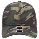 105-1247 Cotton Twill Low Profile Camo Cap with Mesh Back
