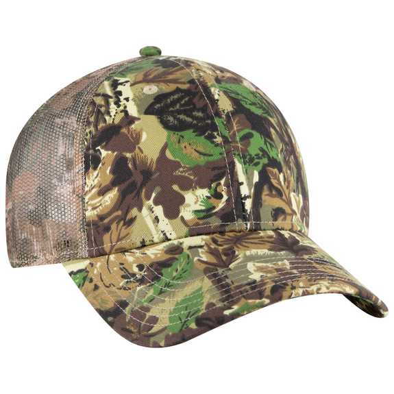 105-1247 Cotton Twill Low Profile Camo Cap with Mesh Back 105-1247 Cotton Twill Low Profile Camo Cap with Mesh Back