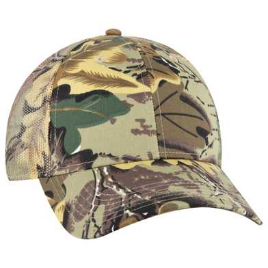 105-1247 Cotton Twill Low Profile Camo Cap with Mesh Back 105-1247 Cotton Twill Low Profile Camo Cap with Mesh Back