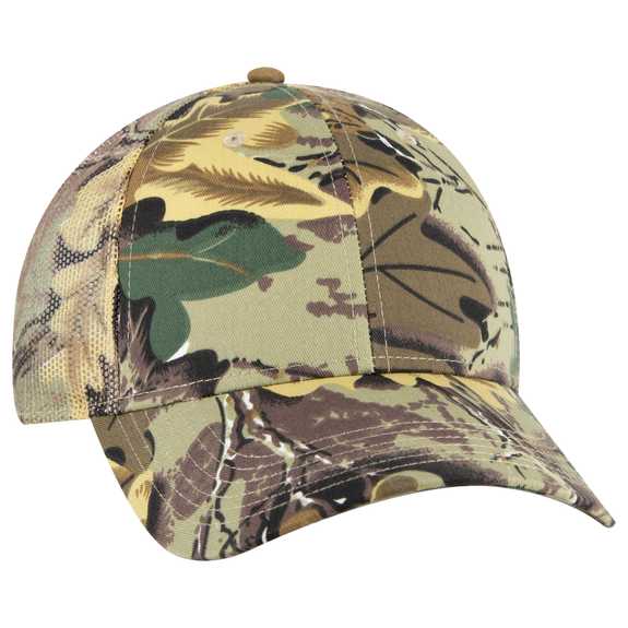 105-1247 Cotton Twill Low Profile Camo Cap with Mesh Back 105-1247 Cotton Twill Low Profile Camo Cap with Mesh Back