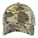 105-1247 Cotton Twill Low Profile Camo Cap with Mesh Back