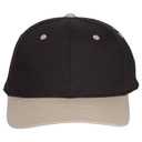 11-018 "Otto Flex" Stretchable Deluxe Brushed Cotton Twill Six Panel Low Profile Pro Style Caps (S/M) (L/XL