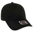 11-1205 "OTTO Flex"   Low Profile Style  Stretchable Deluxe Brushed Bull Cotton Twill Pre-Curved Visor Cap