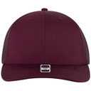 112-1 OTTO Cap 6 Panel Mid Profile Mesh Back Trucker Hat