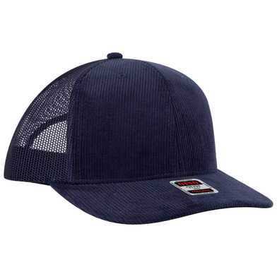 112-1 OTTO Cap 6 Panel Mid Profile Mesh Back Trucker Hat 112-1 OTTO Cap 6 Panel Mid Profile Mesh Back Trucker Hat