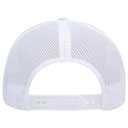 112-1 OTTO Cap 6 Panel Mid Profile Mesh Back Trucker Hat