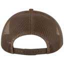 112-1 OTTO Cap 6 Panel Mid Profile Mesh Back Trucker Hat