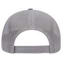112-1 OTTO Cap 6 Panel Mid Profile Mesh Back Trucker Hat