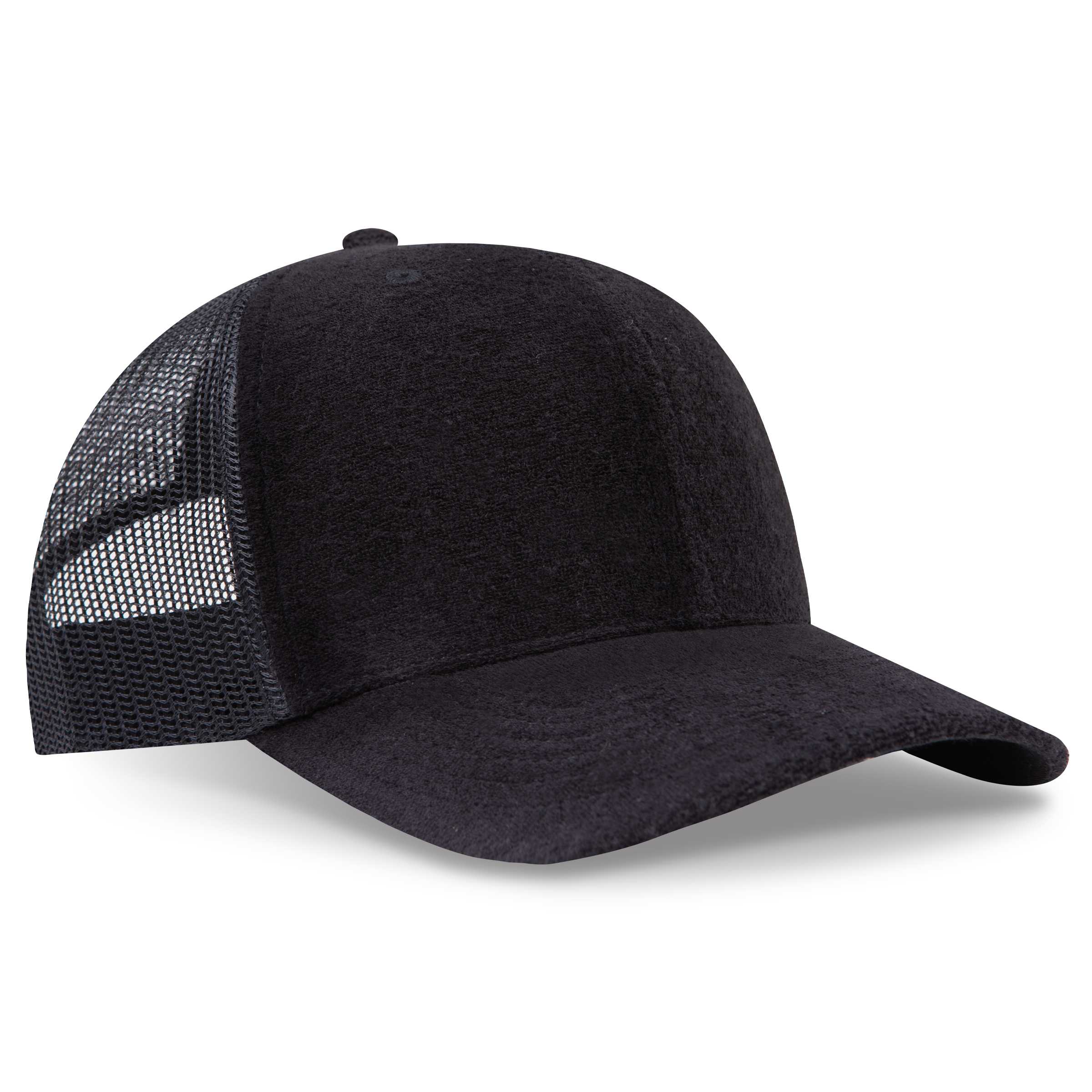 112-1 OTTO Cap 6 Panel Mid Profile Mesh Back Trucker Hat