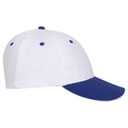12-267 "Otto Flex" Stretchable Deluxe Brushed Cotton Twill Sandwich Visor Low Profile Pro Style Caps (S/M)
