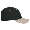 12-267 "Otto Flex" Stretchable Deluxe Brushed Cotton Twill Sandwich Visor Low Profile Pro Style Caps (S/M)