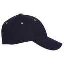 12-267 "Otto Flex" Stretchable Deluxe Brushed Cotton Twill Sandwich Visor Low Profile Pro Style Caps (S/M)