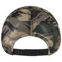 121-1281 American Flag Visor Garment Washed Superior Soft Mesh Back Cotton Twill Cap