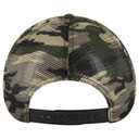 121-1281 American Flag Visor Garment Washed Superior Soft Mesh Back Cotton Twill Cap