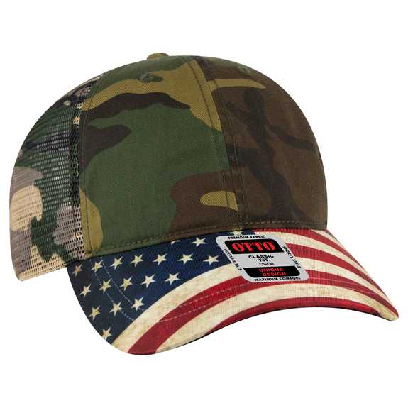 121-1281 American Flag Visor Garment Washed Superior Soft Mesh Back Cotton Twill Cap 121-1281 American Flag Visor Garment Washed Superior Soft Mesh Back Cotton Twill Cap