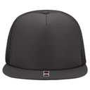 132-1037 OTTO CAP "OTTO SNAP" 5 Panel High Crown Mesh Back Trucker Snapback Hat