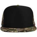132-1037 OTTO CAP "OTTO SNAP" 5 Panel High Crown Mesh Back Trucker Snapback Hat