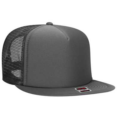 132-1037 OTTO CAP "OTTO SNAP" 5 Panel High Crown Mesh Back Trucker Snapback Hat 132-1037 OTTO CAP "OTTO SNAP" 5 Panel High Crown Mesh Back Trucker Snapback Hat