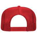 132-1037 OTTO CAP "OTTO SNAP" 5 Panel High Crown Mesh Back Trucker Snapback Hat
